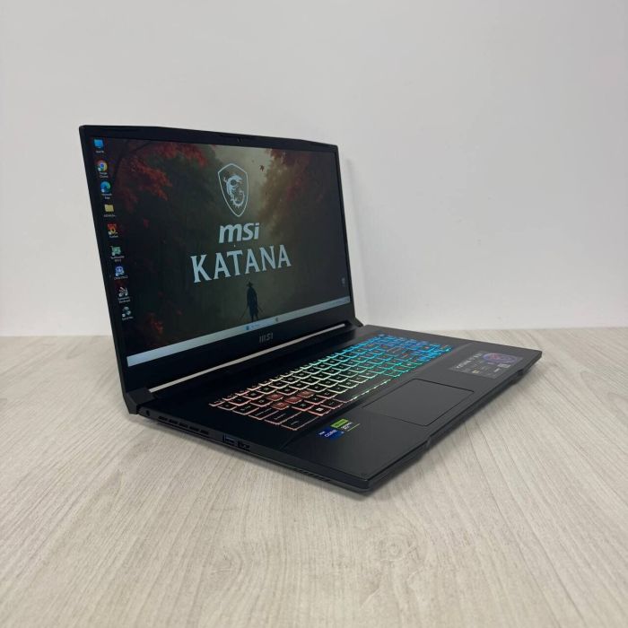 Ігровий ноутбук MSI Katana 17 B13VGK / 17,3" (1920x1080) IPS / Intel Core i7-13620H (10 (16) ядер по 3,6 - 4,9 ГГц) / 16 ГБ DDR5 / 1000 ГБ SSD M.2 / nVidia GeForce RTX 4070, 8 ГБ GDDR6, 128-біт / Веб-камера б/в - изображение 4