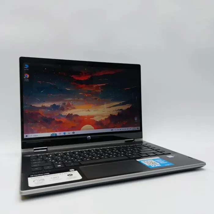 Ноутбук-трансформер HP Pavilion X360 / 14" (1366x768) TN Touch / Intel Core i3-8130U (2 (4) ядра по 2.2 - 3.4 GHz) / 8 GB DDR4 / 256 GB SSD / Intel UHD Graphics 620 / WebCam б/в - зображення 6