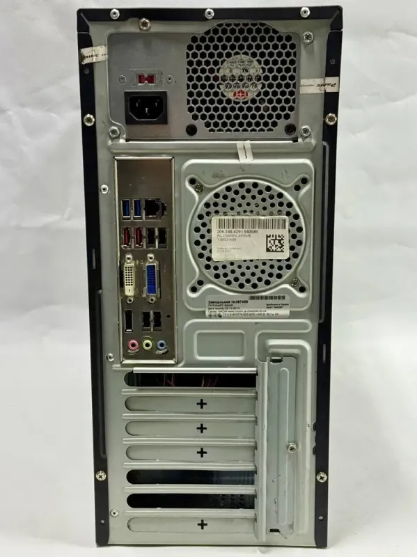 Комп'ютер LogicPower DQ67EP Tower / Intel Core i5-2500S (4 ядра по 2.7 - 3.7 GHz) / 8 GB DDR3 / 256 GB SSD + 160 GB HDD / Intel HD Graphics 2000 / DVD-ROM б/в - зображення 6