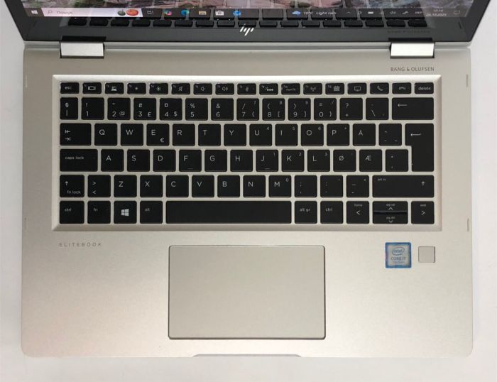 Ультрабук-трансформер HP EliteBook x360 1030 G2 / 13.3" (1920x1080) IPS Touch / Intel Core i7-7500U (2 (4) ядра по 2.7 - 3.5 GHz) / 8 GB DDR4 / 256 GB SSD / Intel HD Graphics 620 / WebCam / Win 11 Pro б/в - зображення 9