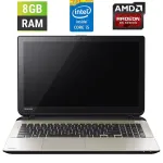 Ноутбук Б-клас Toshiba Satellite L50-B-1DR / 15.6" (1366x768) TN / Intel Core i5-4200U (2 (4) ядра по 1.6 - 2.6 GHz) / 8 GB DDR3 / 128 GB SSD / AMD Radeon R5 M230, 2 GB DDR3, 64-bit / WebCam б/в