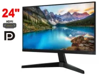 Монітор Samsung F24T370 / 24" (1920x1080) IPS / 1x HDMI, 1x DP / VESA 100x100 б/в
