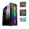 Ігровий ПК Tower / AMD Ryzen 3 4100 (4 (8) ядра по 3.8 - 4.0 GHz) / 16 GB DDR4 / 480 GB SSD / nVidia GeForce GTX 1050 Ti, 4 GB GDDR5, 128-bit / 500W