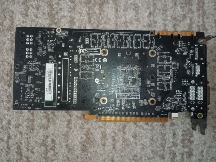 Дискретна відеокарта Zotac GeForce GTX 570, 1.28 GB GDDR5, 320-bit / 1x HDMI, 1x DisplayPort, 2x DVI б/в - зображення 3