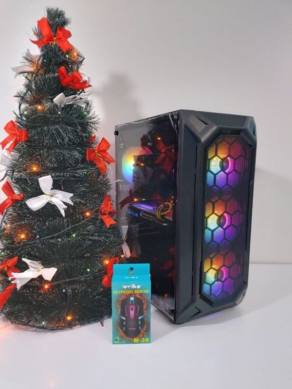 Ігровий ПК 1stPlayer X6 Fire Base Tower / Intel Core i7-6700 (4 (8) ядра по 3,4 - 4,0 ГГц) / 16 ГБ DDR4 / 1000 ГБ SSD / AMD Radeon RX 570, 4 ГБ GDDR5, 256-біт / 550 Вт б/в - изображение 2