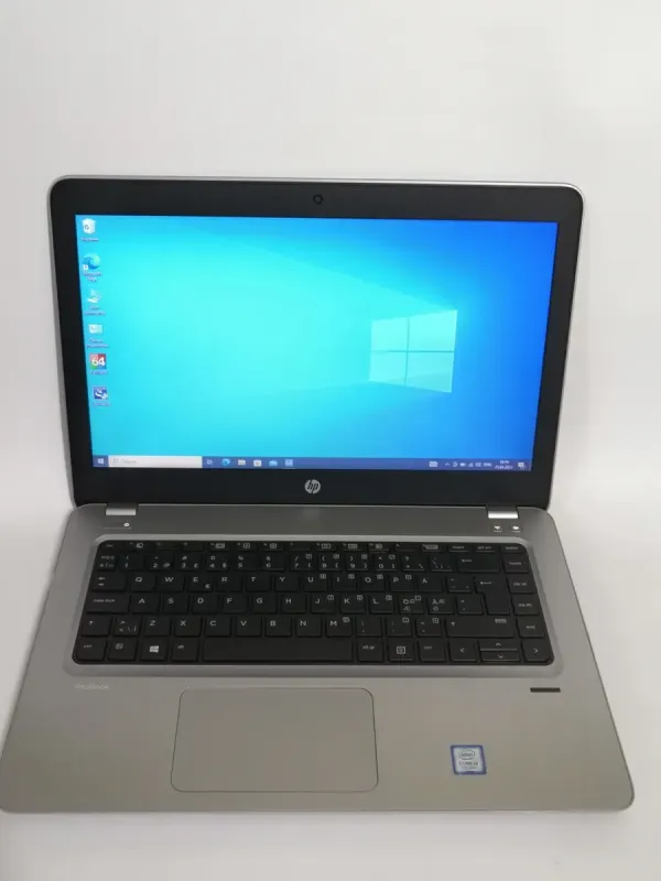 Ноутбук Б-клас HP ProBook 440 G4 / 14" (1366x768) TN / Intel Core i5-7200U (2 (4) ядра по 2.5 - 3.1 GHz) / 8 GB DDR4 / 256 GB SSD / Intel HD Graphics 620 / WebCam / VGA б/в - зображення 2