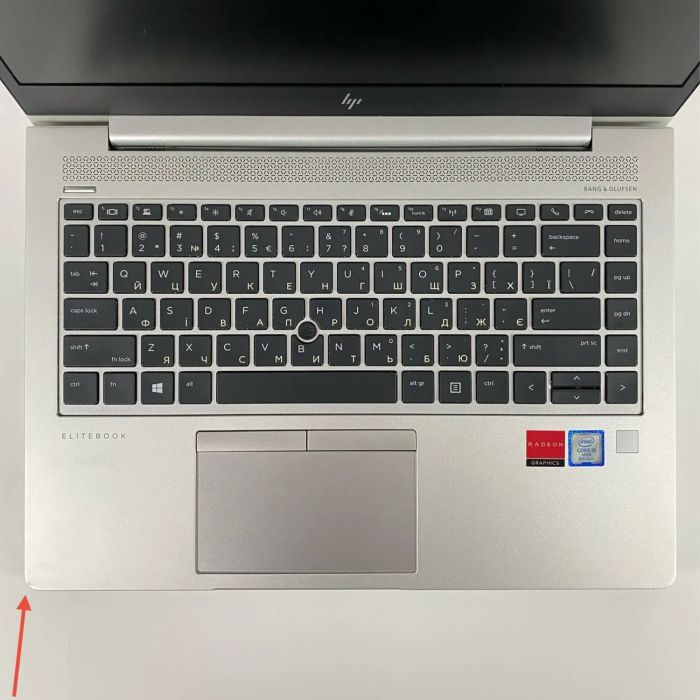 Ультрабук Б-клас HP EliteBook 840 G6 / 14" (1920x1080) IPS / Intel Core i5-8365U (4 (8) ядра по 1.6 - 4.1 GHz) / 16 GB DDR4 / 256 GB SSD / AMD Radeon 550X, 2 GB GDDR5, 128-bit / WebCam / Fingerprint б/в - зображення 4