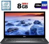 Ультрабук Dell Latitude 7480 / 14" TN / Core i5-6300U (2(4) ядра по 2.4-3GHz) / 8GB DDR4 / 128GB SSD / HD Graphics 520 / WebCam / Fingerprint / HDMI б/в