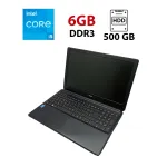 Ноутбук Acer Aspire E1-572 / 15.6" (1920x1080) TN / Intel Core i5-4200U (2 (4) ядра по 1.7 - 2.7 GHz) / 6 GB DDR3 / 500 GB HDD / Intel HD Graphics 4600 / WebCam / HDMI б/в