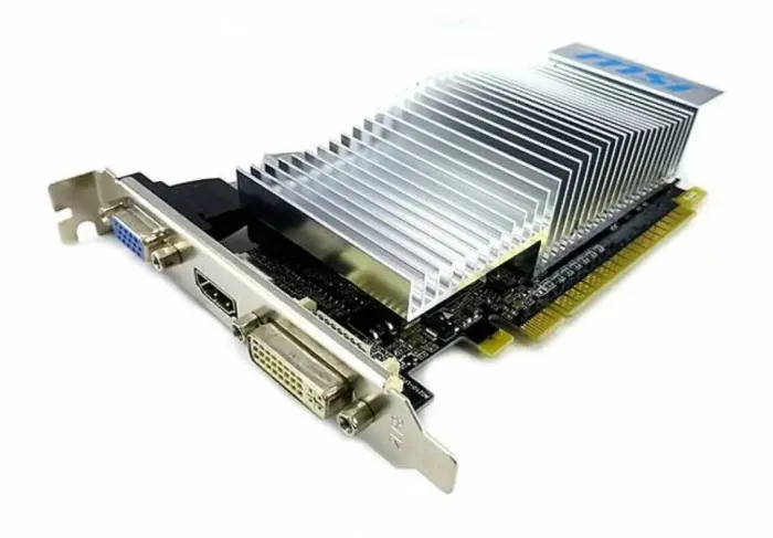Дискретна відеокарта nVidia GeForce 210, 1 GB DDR3, 64-bit / 1x DVI, 1x HDMI, 1x VGA б/в - зображення 1