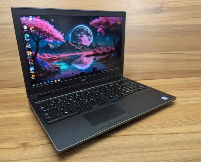 Мобільна робоча станція Dell Precision 7530 / 15.6" (1920x1080) IPS / Intel Xeon E-2186M (6 (12) ядер по 2.9 - 4.8 GHz) / 32 GB DDR4 / 512 GB SSD / nVidia Quadro P2000, 4 GB GDDR5, 128-bit / HDMI / USB Type-C / Windows 10 б/в - зображення 4