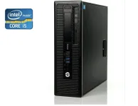 ПК HP ProDesk 600 G1 SFF / Intel Core i5-4570 (4 ядра по 3.2 - 3.6 GHz) / 8 GB DDR3 / 240 GB SSD / Intel HD Graphics 4600 / DVD-ROM / Win 7 Pro б/в