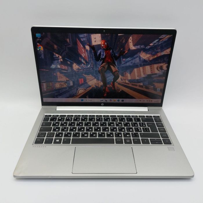 Ультрабук Б-клас HP ProBook 445 G8 / 14" (1920x1080) IPS / AMD Ryzen 5 5600U (6 (12) ядер по 2.3 - 4.2 GHz) / 16 GB DDR4 / 256 GB SSD M.2 / AMD Radeon RX Vega 7 Graphics / WebCam б/в - зображення 3