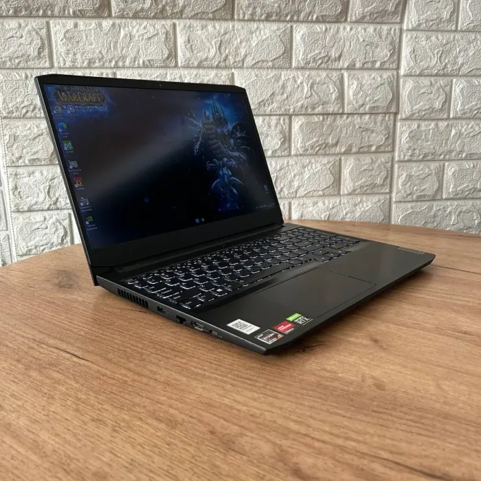 Ігровий ноутбук Б-клас Lenovo IdeaPad Gaming 3 15ACH6 / 15.6" (1920x1080) IPS / AMD Ryzen 7 5800H (8 (16) ядер по 3.2 - 4.4 GHz) / 8 GB DDR4 / 256 GB SSD / nVidia GeForce RTX 3060, 6 GB GDDR6, 192-bit / WebCam б/в - зображення 4