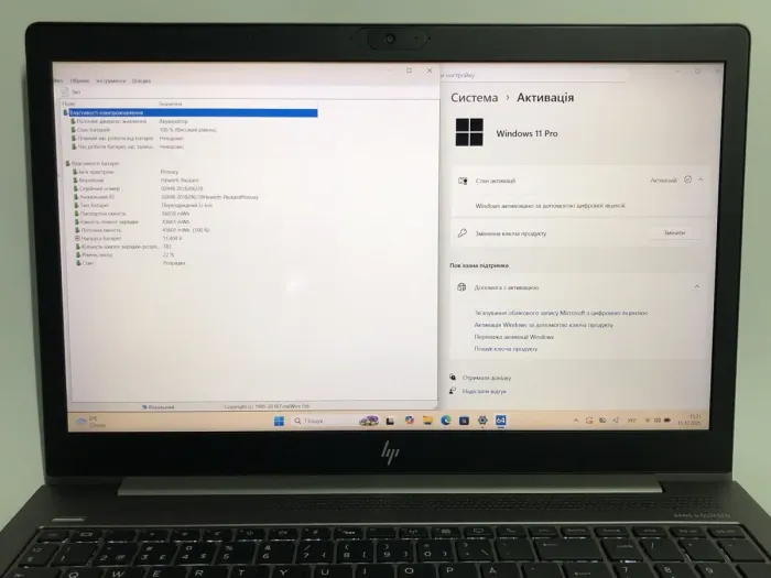 Ігровий ноутбук Б-класу HP Zbook 15u G5 / 15,6" (1920x1080) IPS / Intel Core i7-8650U (4 (8) ядра по 1,9 - 4,2 ГГц) / 32 ГБ DDR4 / 512 ГБ SSD / AMD Radeon Pro WX 3100, 2 ГБ DDR5, 128-біт / WebCam / Win 11 Pro б/в - зображення 10