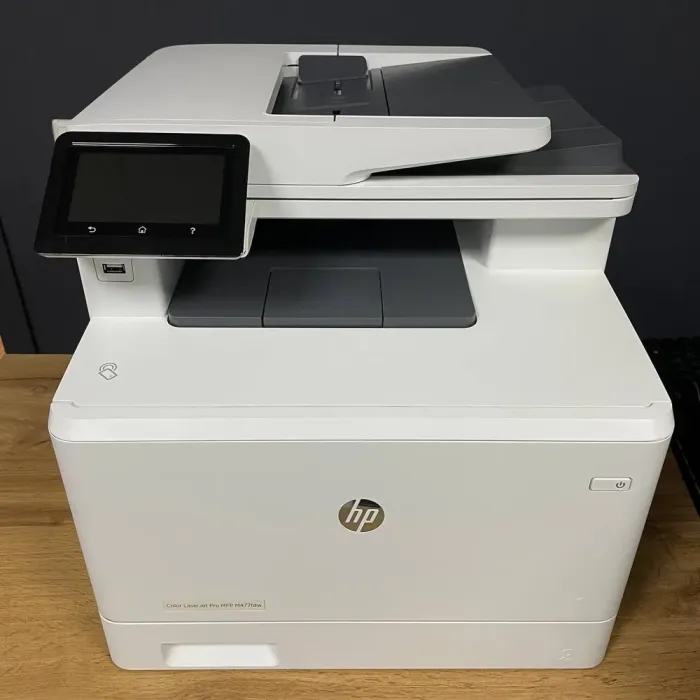 БФП HP Color LaserJet Pro MFP M477fdw / Лазерний кольоровий друк / 600x600 dpi / A4 / 27 стор/хв / USB 2.0, Ethernet, Wi-Fi / Duplex б/в - зображення 3