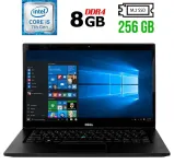 Ультрабук Б-клас Dell Latitude 7480 / 14" (1920x1080) IPS / Intel Core i5-7200U (2 (4) ядра по 2.5 - 3.1 GHz) / 8 GB DDR4 / 256 GB SSD M.2 / Intel HD Graphics 620 / WebCam б/в