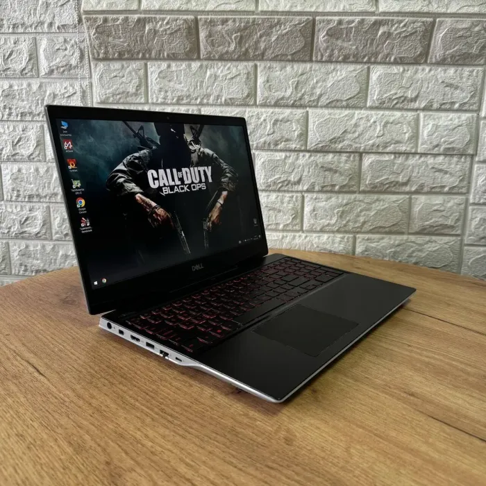 Ігровий ноутбук Dell G5 SE 5505 / 15.6" (1920x1080) IPS / AMD Ryzen 5 4600H (6 (12) ядер по 3.0 - 4.0 GHz) / 8 GB DDR4 / 256 GB SSD / AMD Radeon RX 5600M, 6 GB GDDR6, 192-bit / WebCam б/в - зображення 4