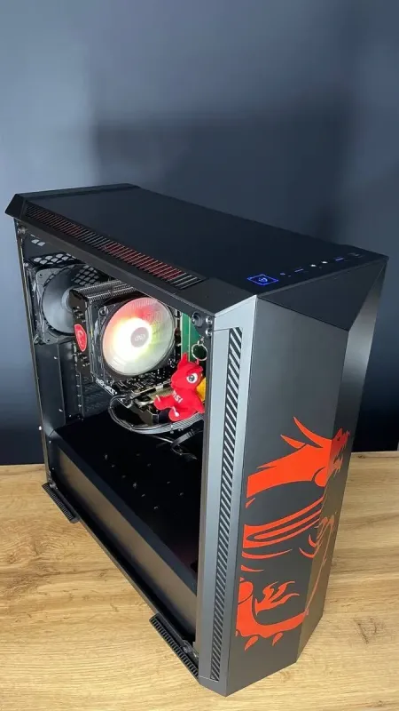 Ігровий ПК MSI MPG GUNGNIR 100D Tower / Intel Core i5-10400F (6(12) ядер по 2.9-4.3 GHz) / 16GB DDR4 / 500GB SSD M.2 + 1000GB HDD / GeForce GTX 1660, 6 / 700W + Ігрова RGB мишка - зображення 8