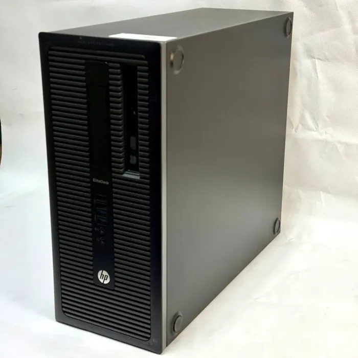 Комплект ПК: комп'ютер HP EliteDesk 800 G1 Tower / Intel Core i3-4130 (2 (4) ядра по 3.4 GHz) / 8 GB DDR3 / 500 GB HDD / Intel HD Graphics 4400 / DVD-ROM + Монітор Samsung S22D300NY / 22" (1920x1080) TN / VGA б/в - зображення 7