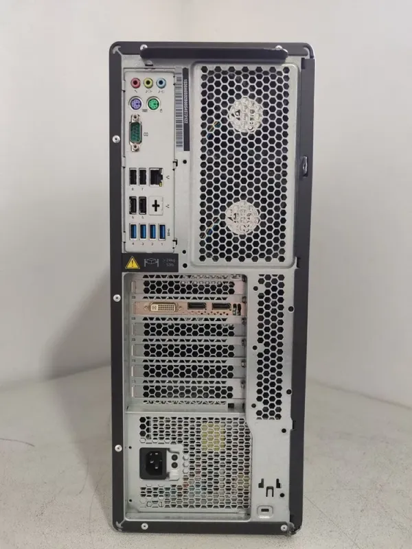 Робоча станція Lenovo ThinkStation P500 Tower / Intel Xeon E5-2683 v3 (14 (28) ядер по 2.0 - 3.0 GHz) / 32 GB DDR4 / 240 GB SSD / nVidia Quadro K2200, 4 GB GDDR5, 128-bit / DVD-ROM б/в - зображення 5