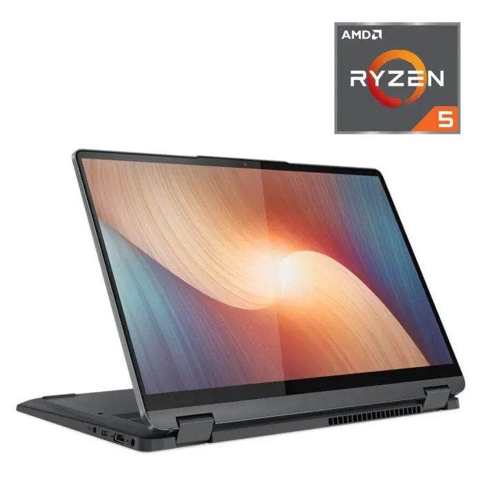 Ультрабук-трансформер Lenovo IdeaPad Flex 5 / 14" (1920x1080) IPS Touch / AMD Ryzen 5 4500U (6 ядер по 2.3 - 4.0 GHz) / 16 GB DDR4 / 240 GB SSD / AMD Radeon RX Vega 6 Graphics / WebCam б/в - зображення 1