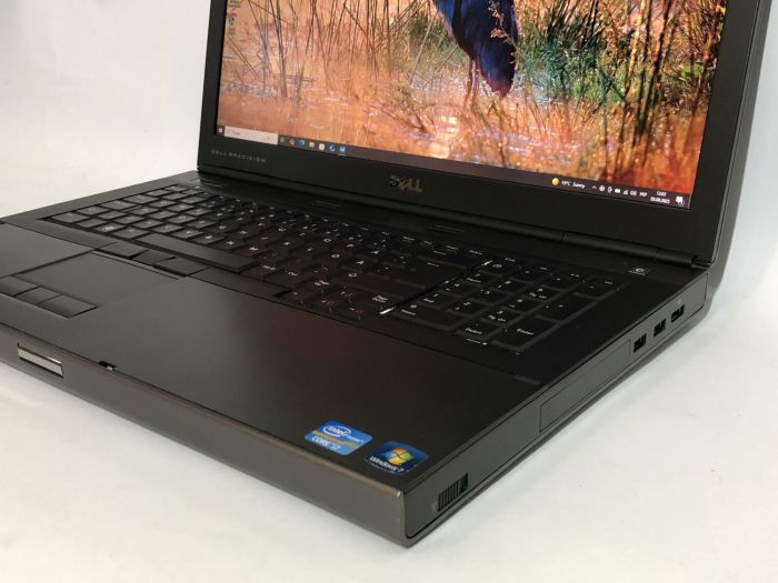 Мобільна робоча станція Б-класу Dell Precision M6600 / 17.3" (1920x1080) TN / Intel Core i7-2820QM (4 (8) ядра по 2.3 - 3.4 GHz) / 16 GB DDR3 / 240 GB SSD / nVidia Quadro 3000M, 2 GB GDDR5, 256-bit / WebCam / DVD-ROM б/в - зображення 9