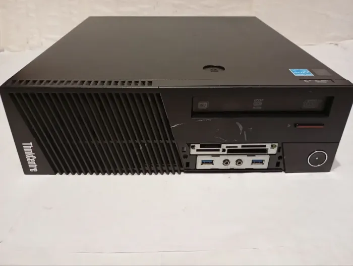 ПК Б-клас Lenovo ThinkCentre M83 SFF / Intel Core i3-4130 (2 (4) ядра по 3.4 GHz) / 8 GB DDR3 / 500 GB HDD / Intel HD Graphics 4400 / DVD-RW + USB-флешка 64 GB б/в - зображення 2