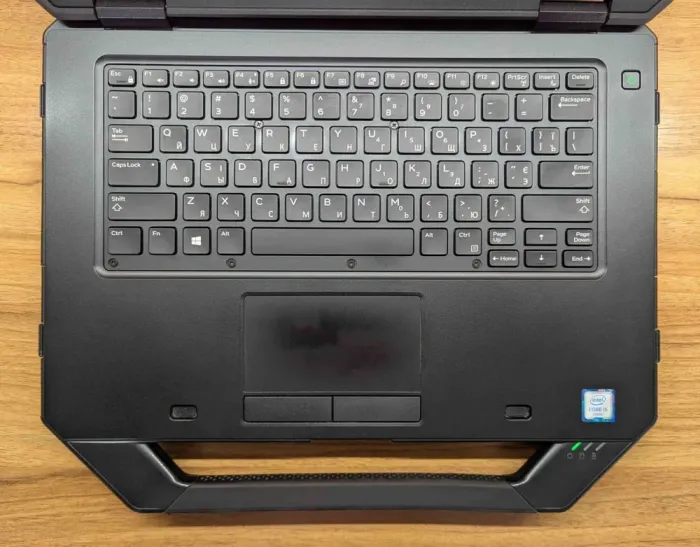 Захищений ноутбук Dell Latitude 14 Rugged 5414 / 14" (1920x1080) IPS / Intel Core i5-6300U (2 (4) ядра по 2.4 - 3.0 GHz) / 8 GB DDR4 / 256 GB SSD / Intel HD Graphics 520 / HDMI / Windows 10 б/в - зображення 3