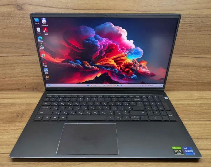 Ігровий ноутбук Б-клас Dell Vostro 15 7510 / 15.6" (1920x1080) IPS / Intel Core i7-11800H (8 (16) ядер по 2.3 - 4.6 GHz) / 16 GB DDR4 / 256 GB SSD + 256 GB HDD / nVidia GeForce RTX 3050, 4 GB GDDR6, 128-bit / WebCam / Fingerprint / Windows 11 б/в - зображення 2