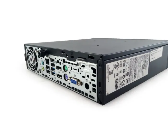 Неттоп HP EliteDesk 800 G1 USFF / Intel Core i5-4440S (4 ядра по 2.8 - 3.3 GHz) / 8 GB DDR3 / 240 GB SSD / Intel HD Graphics 4600 + Блок живлення б/в - зображення 4