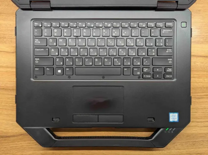 Захищений ноутбук Dell Latitude 14 Rugged 5414 / 14" (1920x1080) IPS / Intel Core i5-6300U (2 (4) ядра по 2.4 - 3.0 GHz) / 8 GB DDR4 / 256 GB SSD / Intel HD Graphics 520 / WebCam / Windows 10 б/в - зображення 3