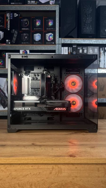 Збірка під замовлення: ігровий ПК Gamdias Aura GC10M ARGB Black Tower / AMD Ryzen 5 7500F (6 (12) ядер по 3.7 - 5.0 GHz) / 32 GB DDR5 / 1000 GB SSD M.2 / nVidia GeForce RTX 4060, 8 GB GDDR6, 128-bit / 650W - зображення 5