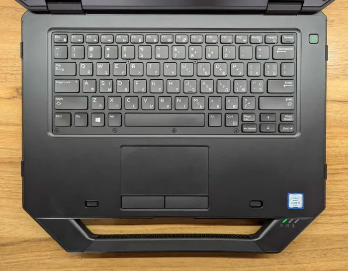 Захищений ноутбук Dell Latitude 14 Rugged 5414 / 14" (1920x1080) IPS / Intel Core i5-6300U (2 (4) ядра по 2.4 - 3.0 GHz) / 16 GB DDR4 / 512 GB SSD / Intel HD Graphics 520 / WebCam / VGA / Windows 10 б/в - зображення 3