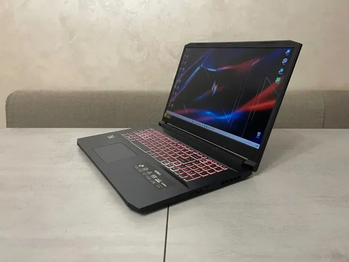Ігровий ноутбук Acer Nitro 5 AN517-41-R7FP / 17.3" (1920x1080) IPS / AMD Ryzen 5 5600H (6 (12) ядер по 3.3 - 4.2 GHz) / 16 GB DDR4 / 512 GB SSD M.2 / nVidia GeForce RTX 3060, 6 GB GDDR6, 192-bit / WebCam / USB 3.2 / HDMI б/в - зображення 4