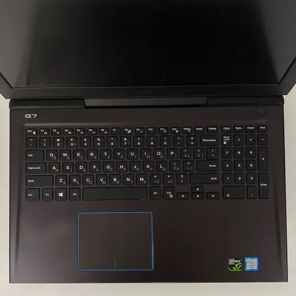 Ігровий ноутбук Б-класу Dell G7 7588 / 15,6" (1920x1080) IPS / Intel Core i7-8750H (6 (12) ядра по 2.2 - 4.1 GHz) / 16 GB DDR4 / 512 GB SSD / nVidia GeForce GTX 1060 Max-Q, 6 GB GDDR5, 192-bit / WebCam / HDMI б/в - зображення 3