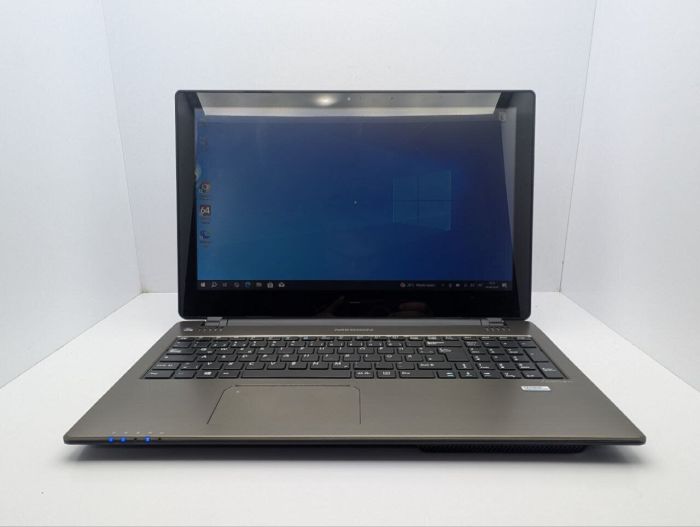 Ноутбук Medion E6239E / 15.6" (1366x768) TN Touch / Intel Pentium N3530 (4 ядра по 2.16 - 2.58 GHz) / 8 GB DDR3 / 120 GB SSD / Intel HD Graphics / WebCam / DVD-ROM б/в - зображення 2
