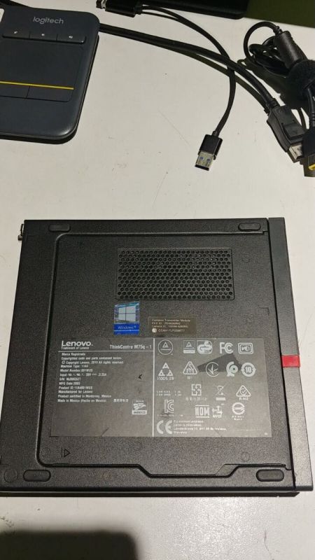 Неттоп Б-клас Lenovo Thinkcentre m75q-1 USFF / AMD Ryzen 5 3400GE (4 (8) ядер по 3.3 - 4.0 GHz) / 8 GB DDR4 / 256 GB SSD / AMD RX Vega 11 / USB 3.1 / Wi-Fi б/в - зображення 6