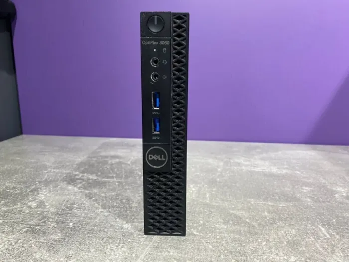 Неттоп Dell OptiPlex 3060 USFF / Intel Core i3-8100T (4 ядра по 3.1 GHz) / 16 GB DDR4 / 240 GB SSD / Intel UHD Graphics 630 / 65W б/в - зображення 4