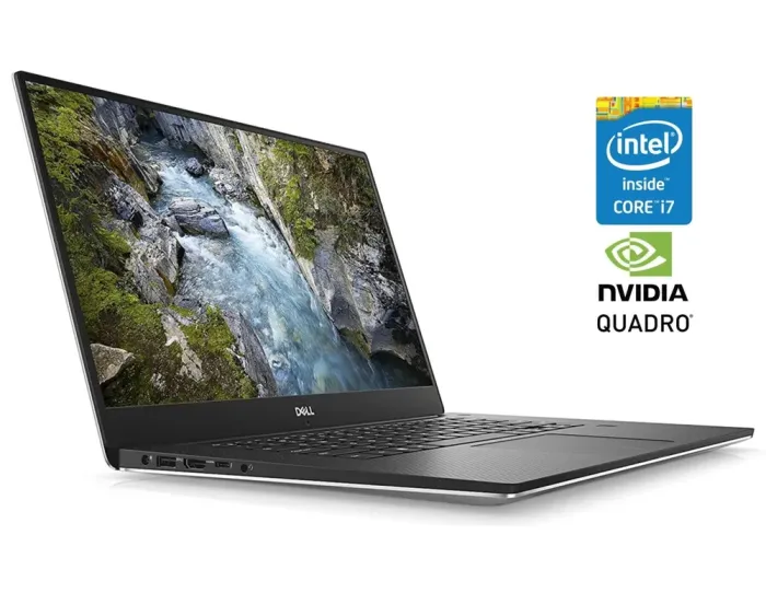 Мобільна робоча станція Б-класу Dell Precision 5530 / 15.6" (3840x2160) IPS Touch / Intel Core i7-8850H (6 (12) ядра по 2.6 - 4.3 GHz) / 16 GB DDR4 / 256 GB SSD NVMe / nVidia Quadro P1000, 4 GB GDDR5, 128-bit / WebCam б/в - зображення 1