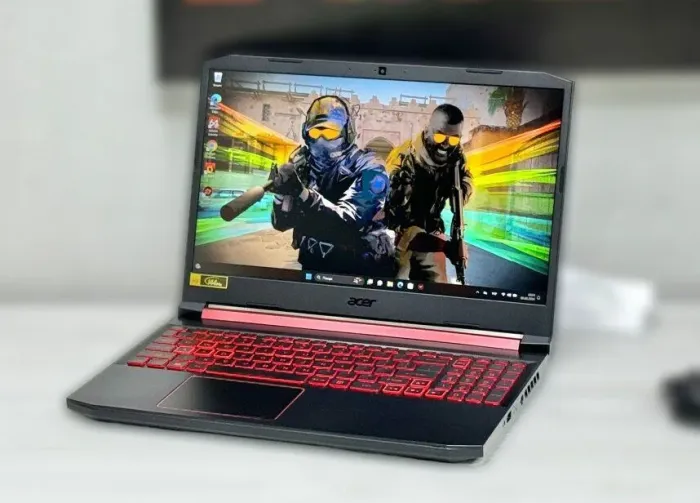 Ігровий ноутбук Б-клас Acer Nitro 5 AN515-54 / 15.6" (1920x1080) IPS / Intel Core i7-9750H (6 (12) ядра по 2.6 - 4.5 GHz) / 16 GB DDR4 / 512 GB SSD M.2 / nVidia GeForce RTX 2060, 6 GB GDDR6, 192-bit / WebCam / Win 10 Home б/в - зображення 2