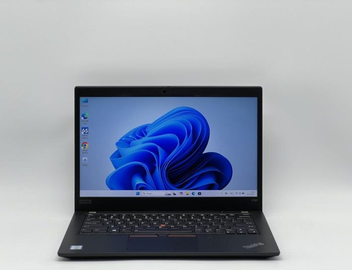 Ультрабук Б-клас Lenovo ThinkPad X390 / 13.3" (1920x1080) IPS Touch / Intel Core i5-8365U (4 (8) ядра по 1.6 - 4.1 GHz) / 16 GB DDR4 / 240 GB SSD / Intel UHD Graphics / WebCam б/в - изображение 2