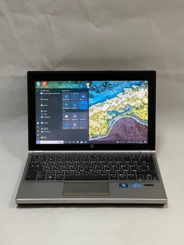 Нетбук HP EliteBook 2170p / 11.6" (1366x768) TN / Intel Core i5-3437U (2 (4) ядра по 1.9 - 2.9 GHz) / 8 GB DDR3 / 500 GB HDD / Intel HD Graphics 4000 / WebCam / Windows 10 Pro б/в - зображення 2