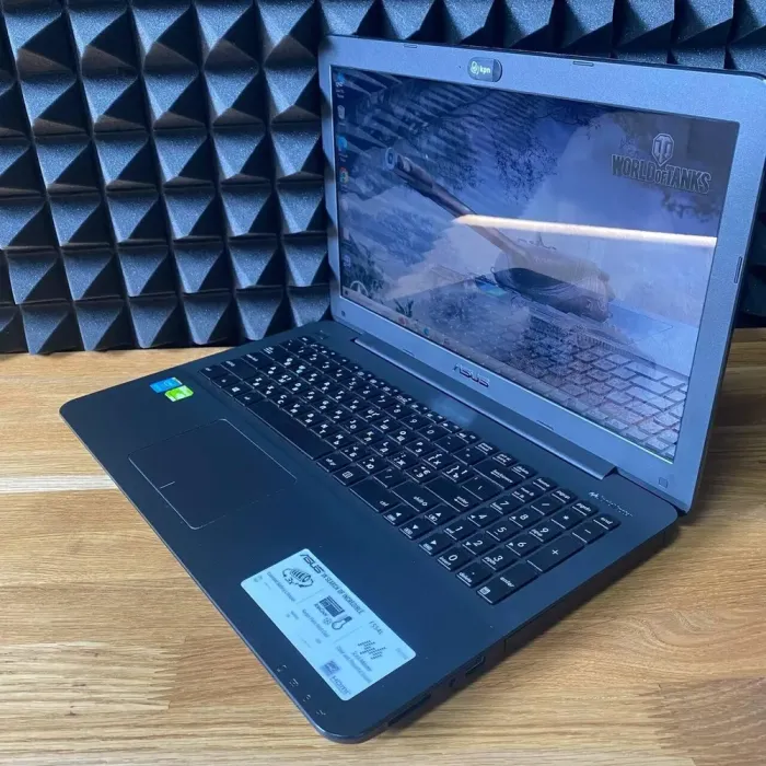 Ноутбук Asus F554L / 15.6" (1366x768) TN / Intel Core i5-4210U (2 (4) ядра по 1.7 - 2.7 GHz) / 12 GB DDR3 / 256 GB SSD / nVidia GeForce GT 820M, 2 GB GDDR3, 64-bit / WebCam / VGA б/в - зображення 6