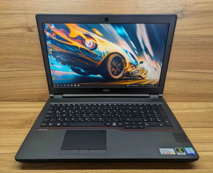 Мобільна робоча станція Б-клас Fujitsu Celsius H780 / 15.6" (1920x1080) IPS / Intel Core i7-8750H (6 (12) ядер по 2.2 - 4.1 GHz) / 32 GB DDR4 / 512 GB SSD / nVidia Quadro P600, 4 GB GDDR5, 128-bit / HDMI / 4G / WebCam / Windows 10 б/в - зображення 2