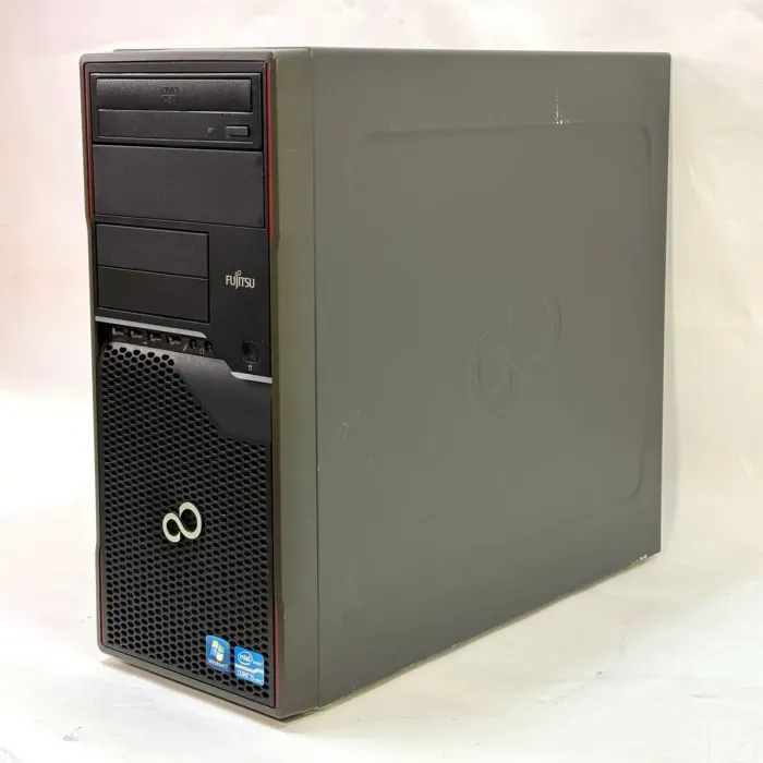 Комп'ютер Fujitsu Celsius W420 Tower / Intel Core i5-3470 (4 ядра по 3,2 - 3,6 ГГц) / 8 ГБ DDR3 / 500 ГБ HDD / Intel HD Graphics 2500 / DVD-ROM б/в - зображення 3