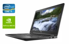 Ігровий ноутбук Dell Latitude 5591 / 15.6" (1920x1080) IPS / Intel Core i5-8400H (4 ядра по 2.5 - 4.2 GHz) / 16 GB DDR4 / 512 GB SSD / nVidia GeForce MX130, 2 GB GDDR5, 64-bit / WebCam / HDMI / SIM б/в
