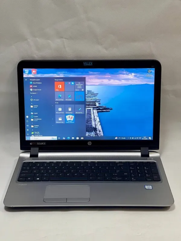 Ноутбук HP ProBook 450 G3 / 15.6" (1366x768) TN / Intel Core i5-6200U (2 (4) ядра по 2.3 - 2.8 GHz) / 8 GB DDR3 / 128 GB SSD / Intel HD Graphics 520 / WebCam / DVD-ROM б/в - зображення 2