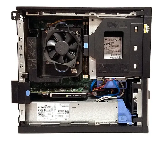 Комп'ютер Dell OptiPlex 3020 SFF / Intel Xeon E3-1231 v3 (4 (8) ядра по 3.4 - 3.8 GHz) / 16 GB DDR3 / 256 GB SSD / nVidia Quadro K620, 2 GB GDDR3, 128-bit б/в - зображення 4