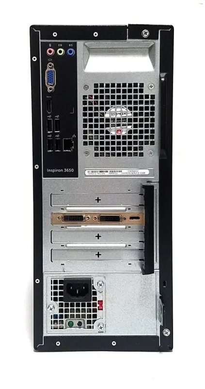 Ігровий ПК Dell Inspirion 3650 / Intel Core i5-6500 (4 ядра 3,2 - 3,6 ГГц) / 8 ГБ DDR3 / 256 ГБ SSD / nVidia GeForce GTX 750 Ti, 2 ГБ GDDR5, 128-біт / Wi-Fi+Bluetooth / DVD / Win 10 Home Lic б/в - зображення 3